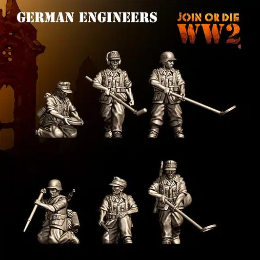 German Engineers by 3D Breed Miniatures