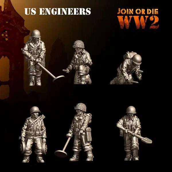 US Army G.I. Engineers by 3D Breed Miniatures
