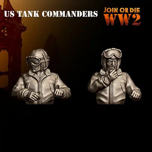US Army Tank Commanders by 3D Breed Miniatures