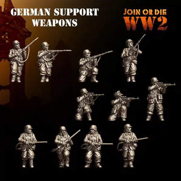 German support weapons by 3D Breed Miniatures