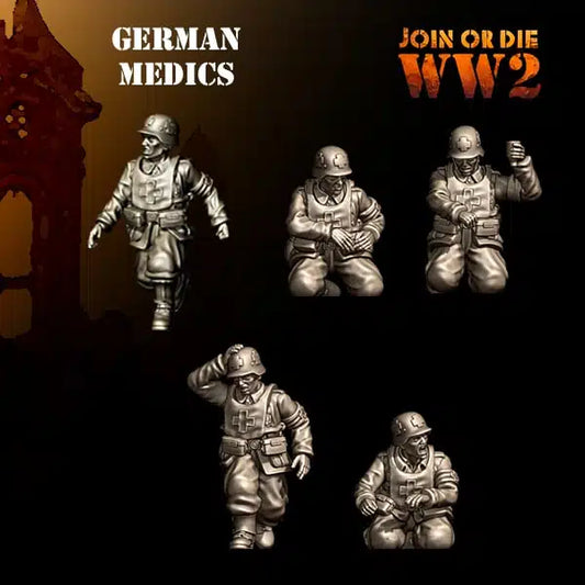German Medics by 3D Breed Miniatures