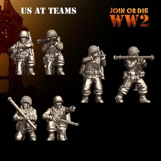 US G.I.AT Teams by 3D Breed Miniatures