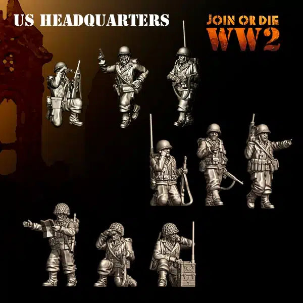 US Army G.I.US Headquarters by 3D Breed Miniatures