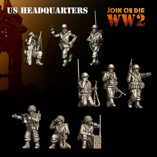 US Army G.I.US Headquarters by 3D Breed Miniatures