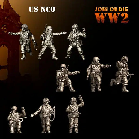 US Army G.I. NCO by 3D Breed Miniatures