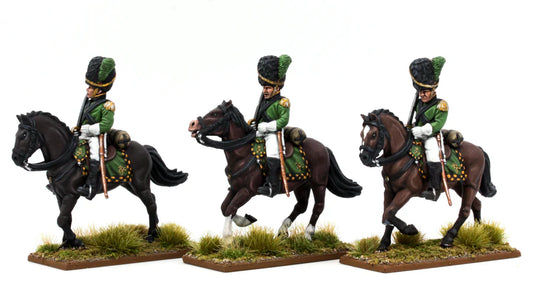 Württemberg Jaegers zu Pferd Command by Piano Wargames