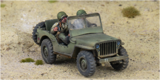 US Army Willys Jeep by W3 Wargaming Miniatures