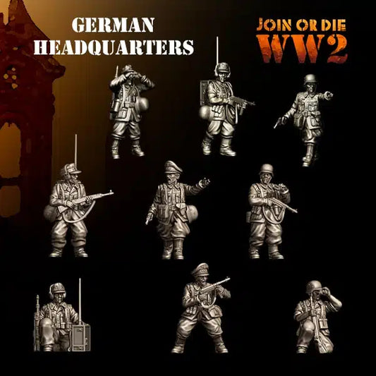 German Headquarters by 3D Breed Miniatures