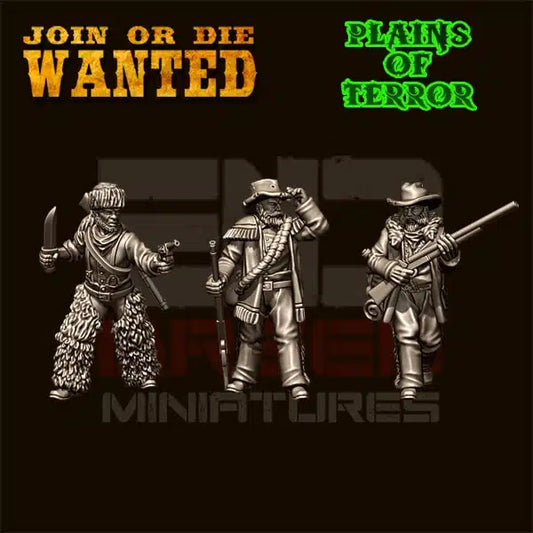 Trappers by 3d Breed Miniatures