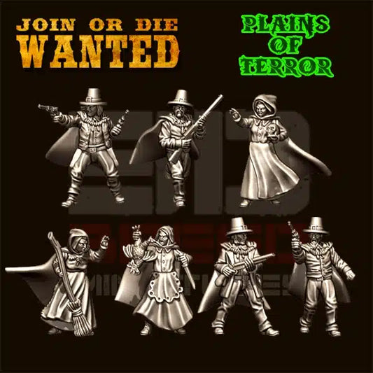 Salem Gang by 3d Breed Miniatures