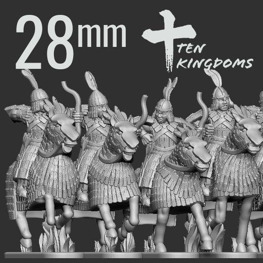 Khitan Liao Armored Horse Archers by Ten Kingdoms Miniatures