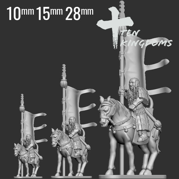 Khitan Liao Horse Bannerman by Ten Kingdoms Miniatures