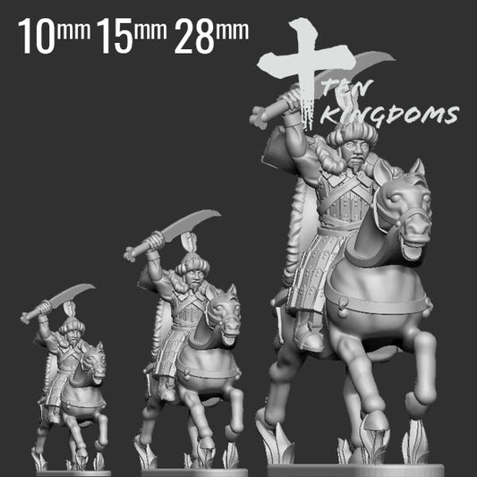 Khitan Liao General on Horse by Ten Kingdoms Miniatures