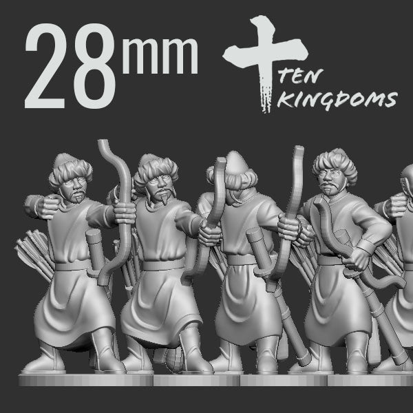 Khitan Liao Foot Archers by Ten Kingdoms Miniatures