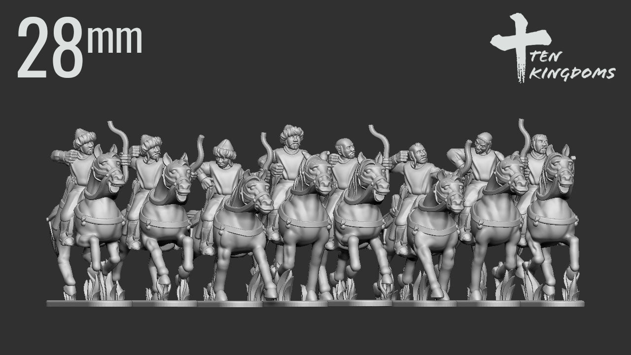 Khitan Liao Horse Archers B by Ten Kingdoms Miniatures