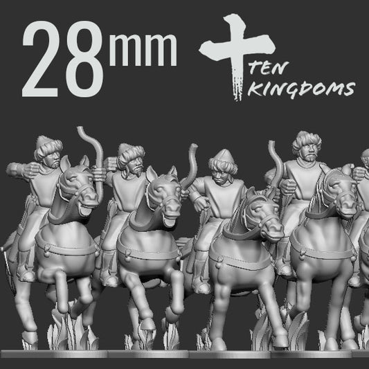Khitan Liao Horse Archers B by Ten Kingdoms Miniatures