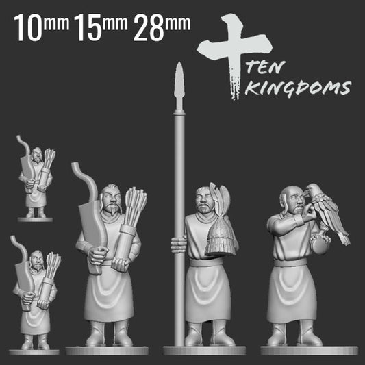 Khitan Liao Foot Retainer by Ten Kingdoms Miniatures