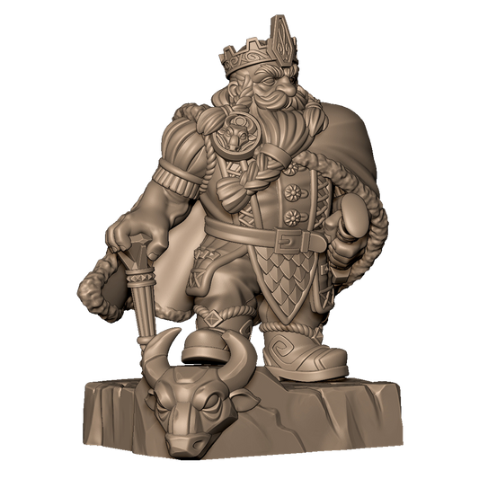 Dwarven King by Menagerie Miniature