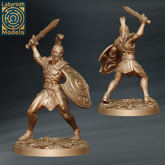 Achilles by Labyrinth Models.