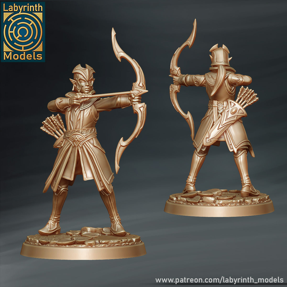 Radiant Elf Archers by Labyrinth Models