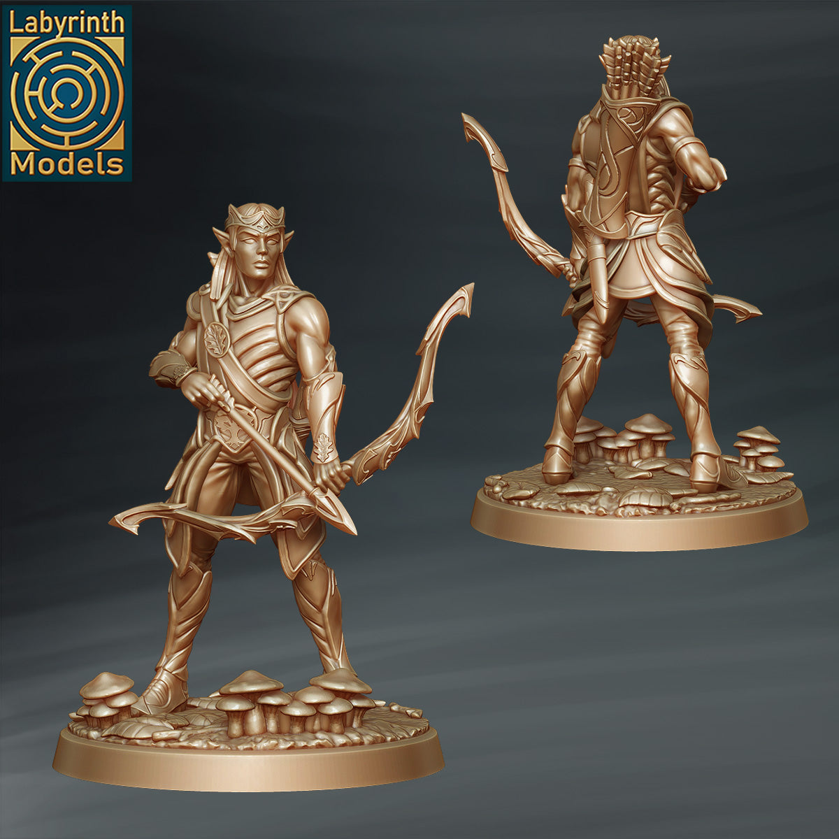 Forest Elf Archers by Labyrinth Models – Studio Historia