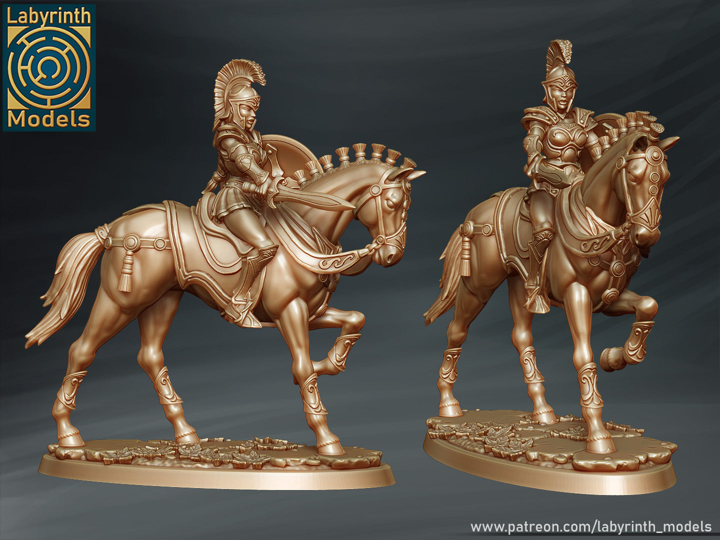 Athena Cavalry by Labyrinth Models