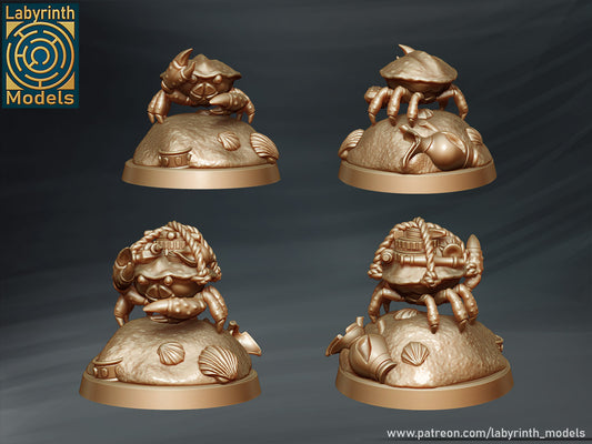 Crab Familiars by Labyrinth Models