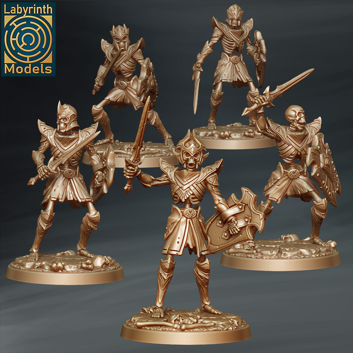 Crypt Knights by Labyrinth Models