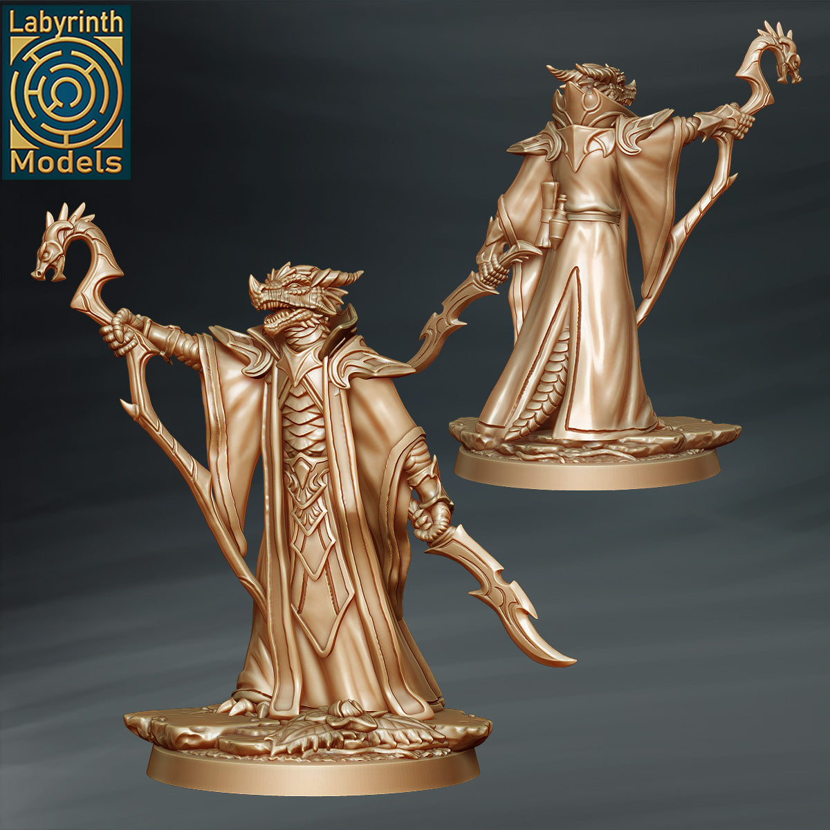 Dragon Mage by Labyrinth Models – Studio Historia