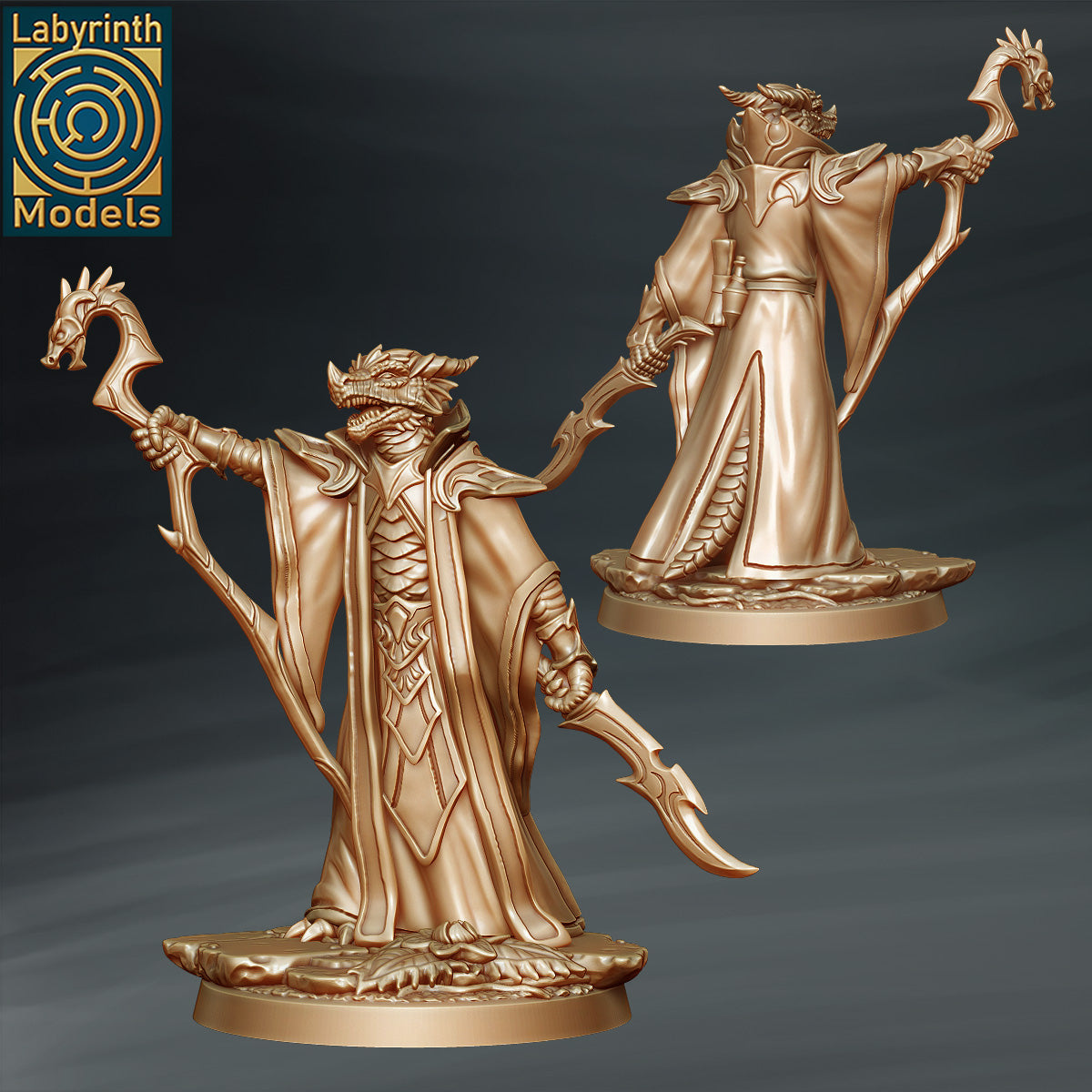 Dragon Mage by Labyrinth Models