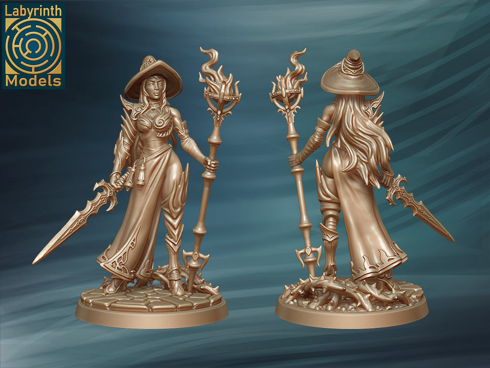 Fire Witch by Labyrinth Models