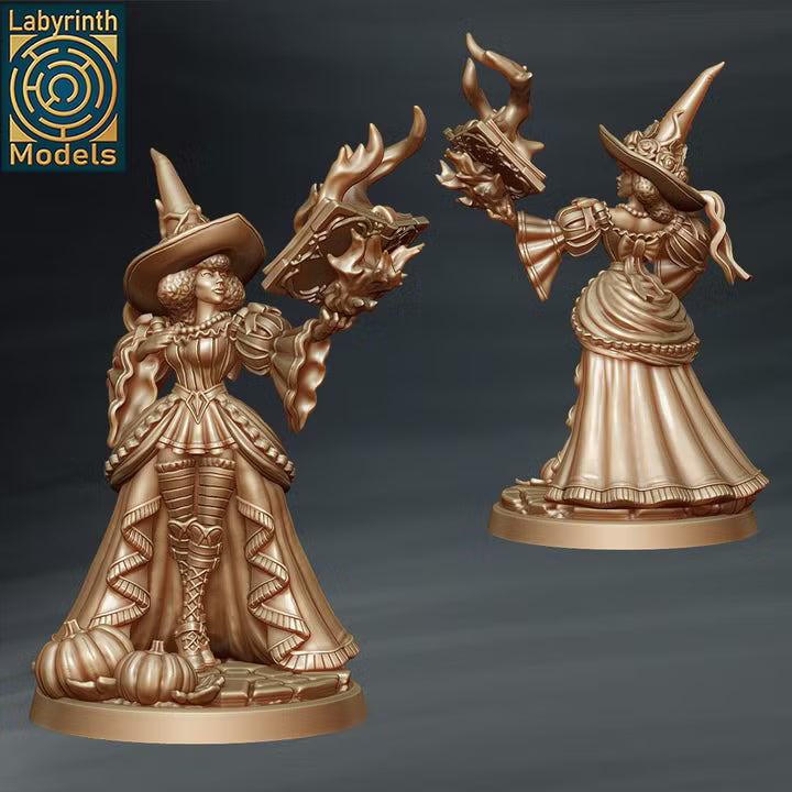 The Crimson Witch by Labyrinth Models