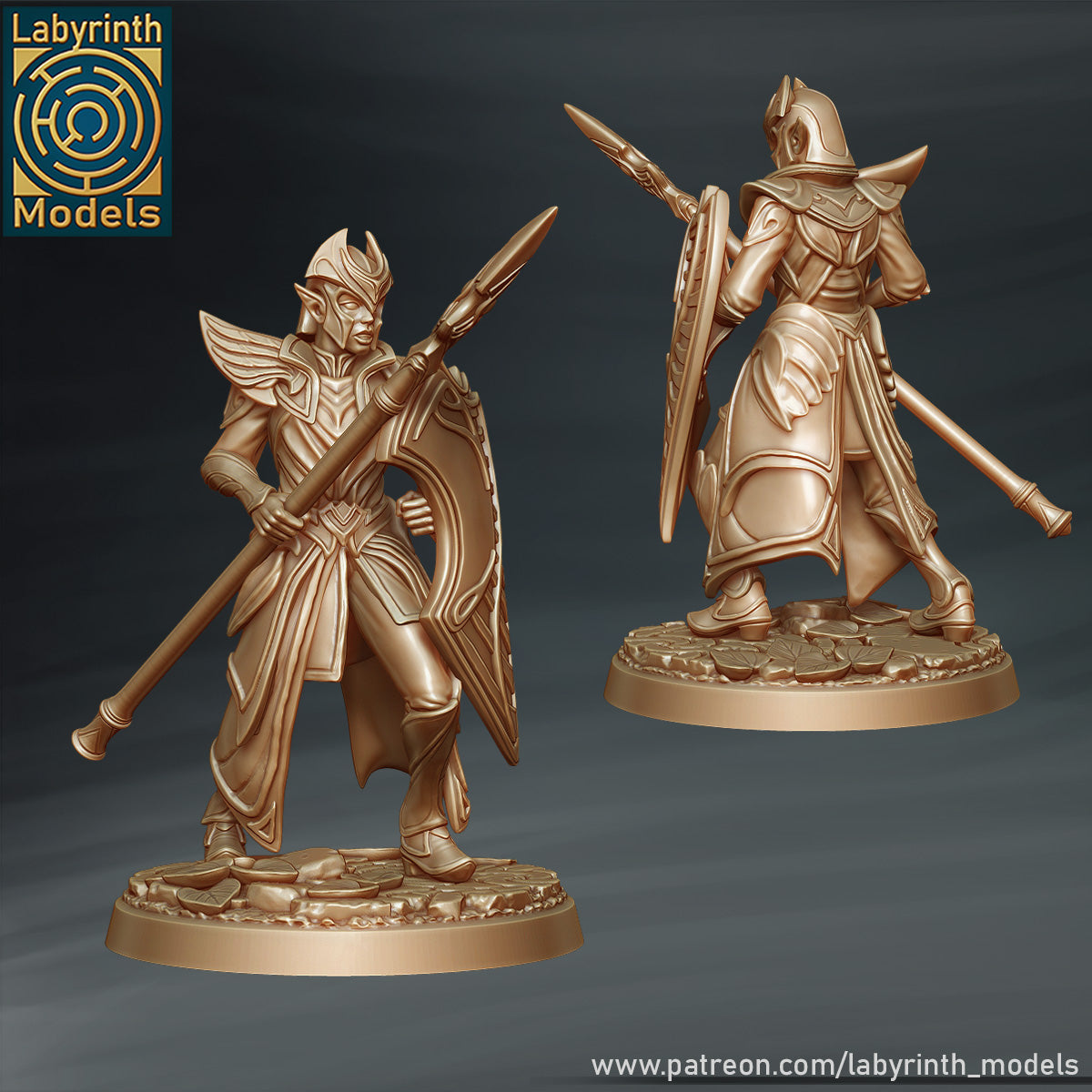 Radiant Elf Legionaries by Labyrinth Models