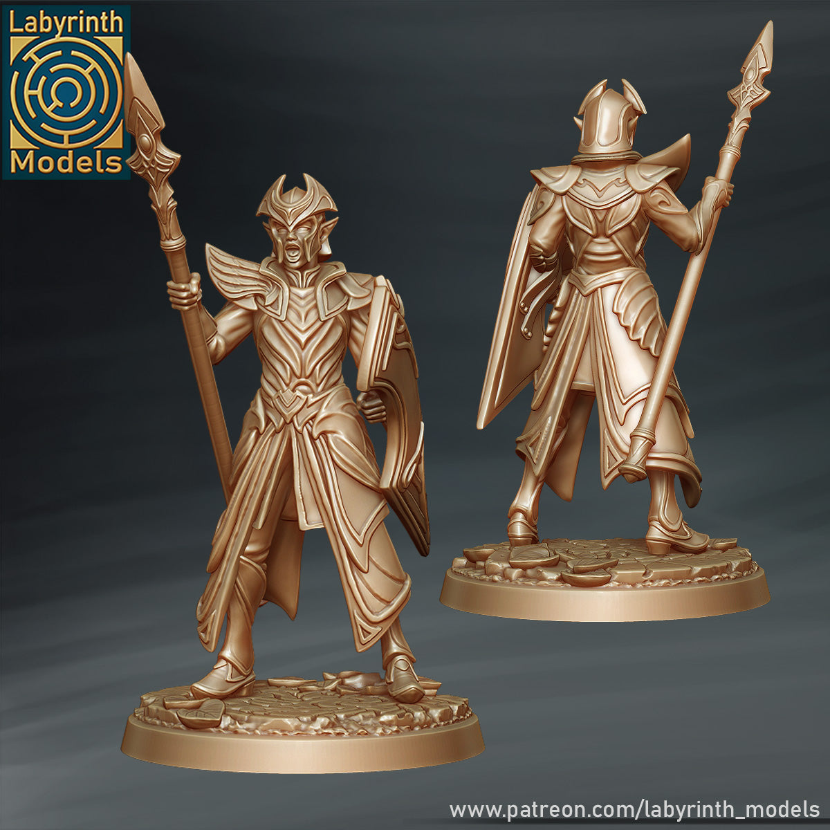 Radiant Elf Legionaries by Labyrinth Models