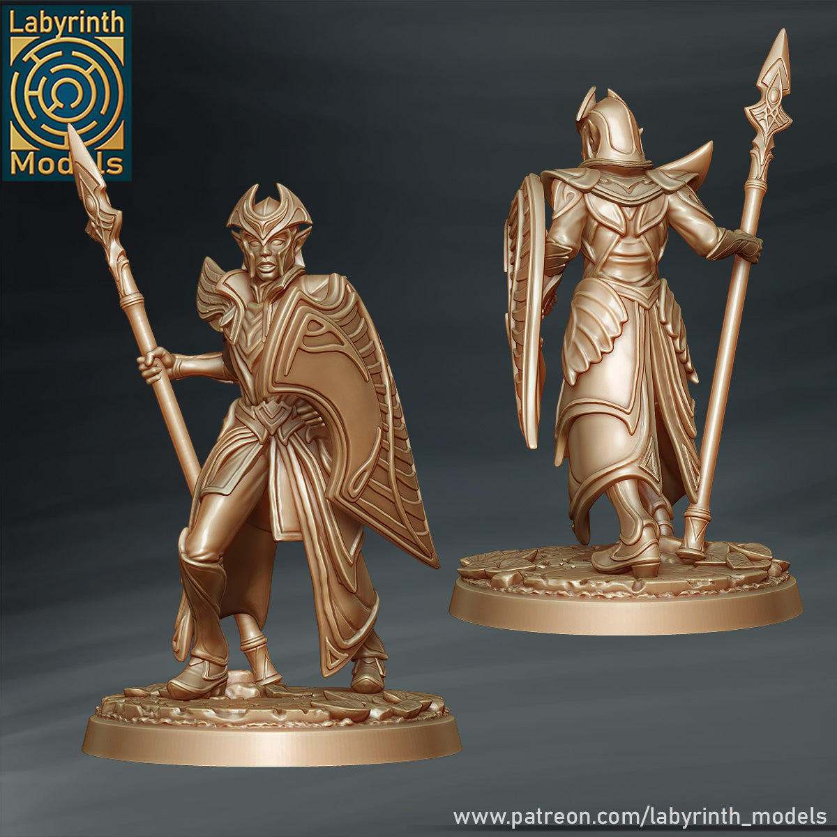 Radiant Elf Legionaries by Labyrinth Models