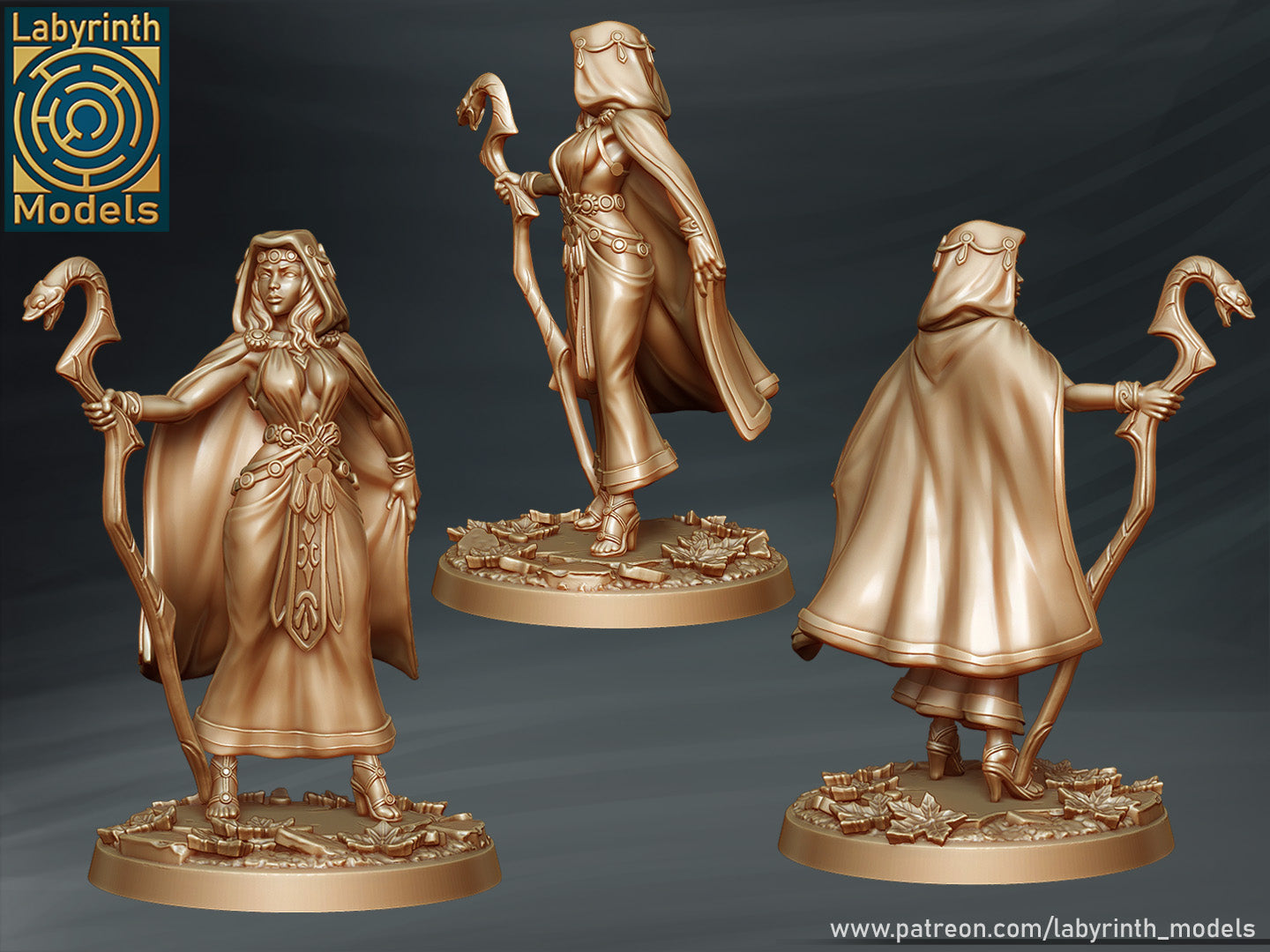 Moirai Priestesses by Labyrinth Models