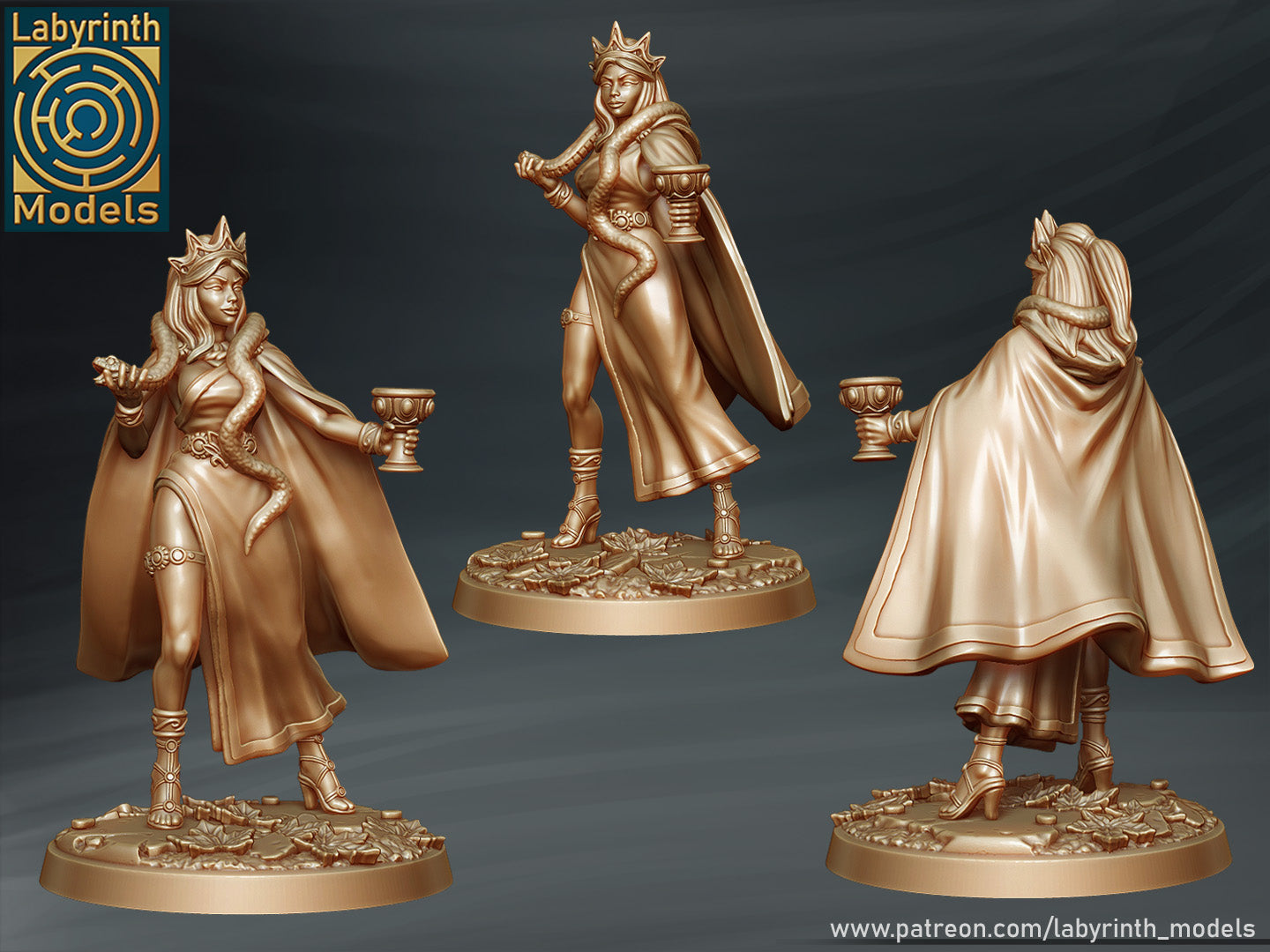 Moirai Priestesses by Labyrinth Models