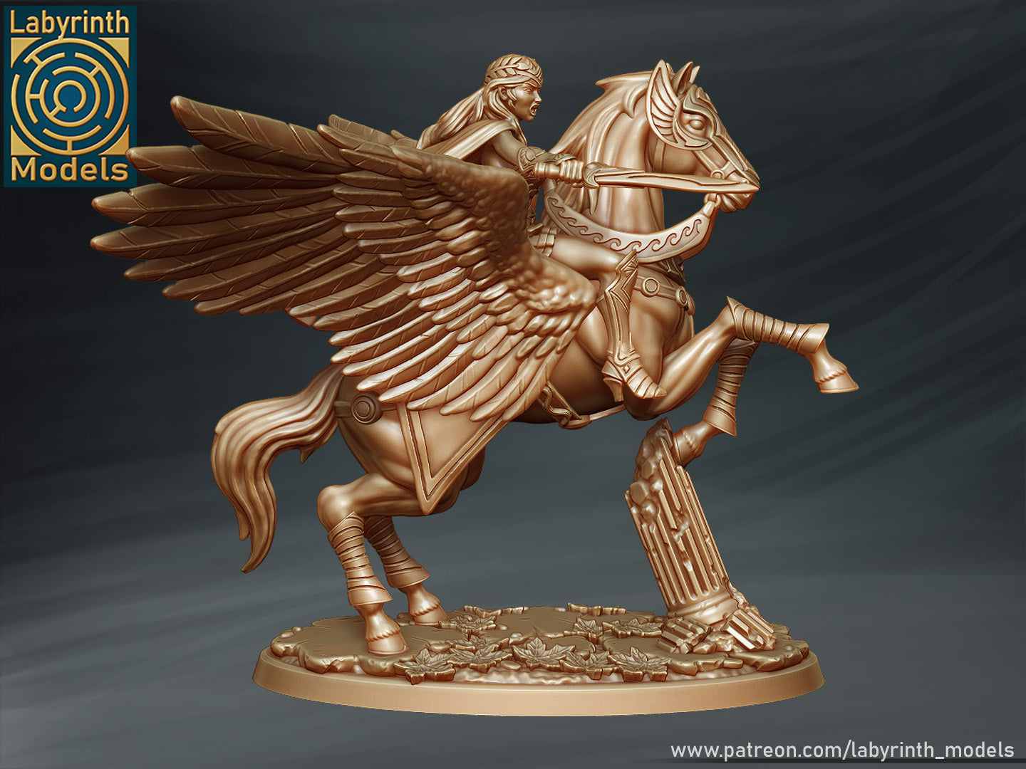 Andromeda on Pegasus by Labyrinth Models
