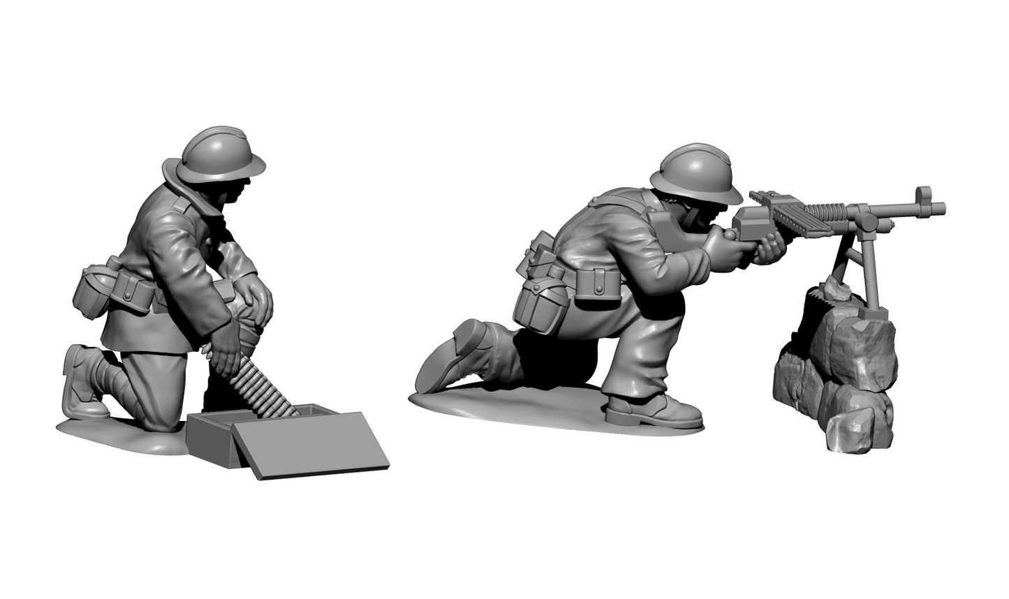 SCW: Hotchkiss LMG by Baraka Wargames and Miniatures
