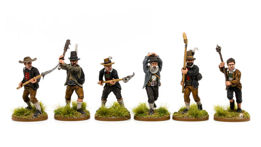 Tyrol Landsturm fighting by Piano Wargames