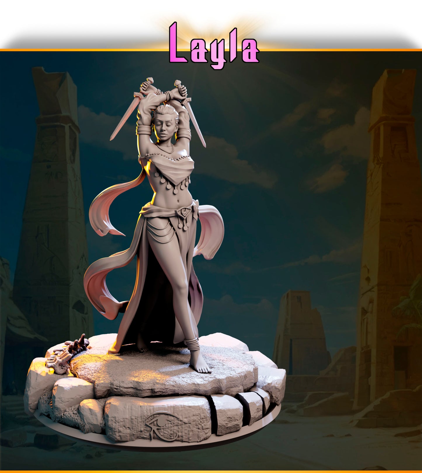 Layla by Black Bird Miniatures