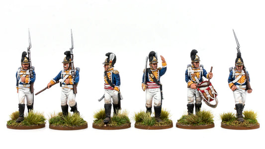 Württemberg Line Infantry Command 2 by Piano Wargames