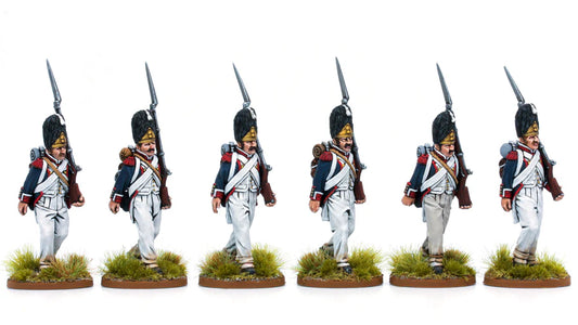 French Line Infantry Grenadiers with Bearskins (1807-1814) by Piano Wargames