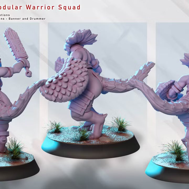 Lizard Women – Warrior Squad by Gaz Minis