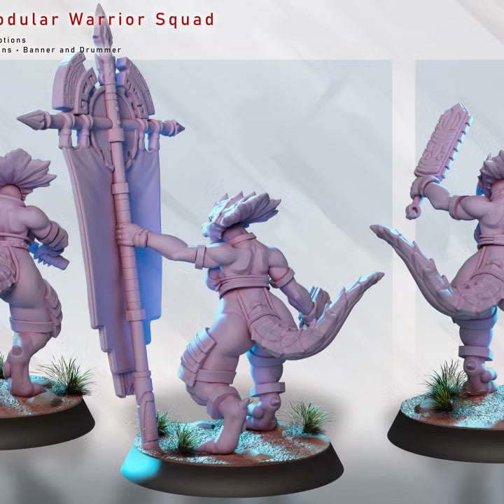 Lizard Women – Warrior Squad by Gaz Minis