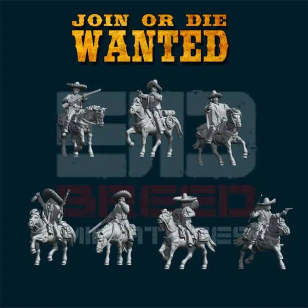 Mexican Outlaws Pack by 3d Breed Miniatures