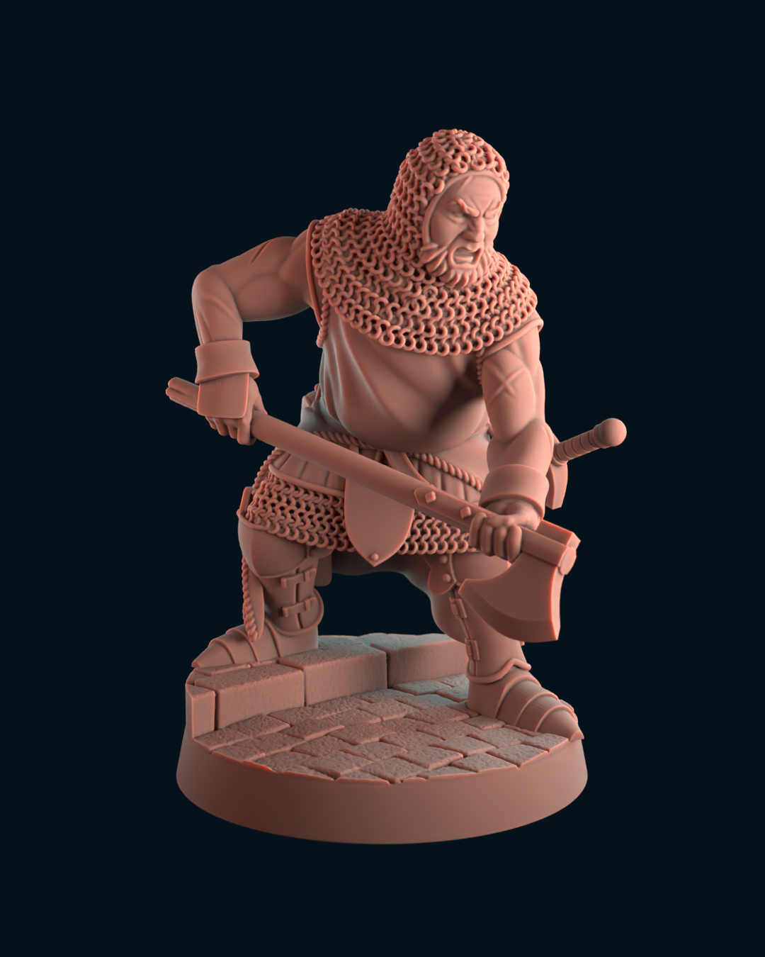 Male knight 1 by kool kiwi Miniatures