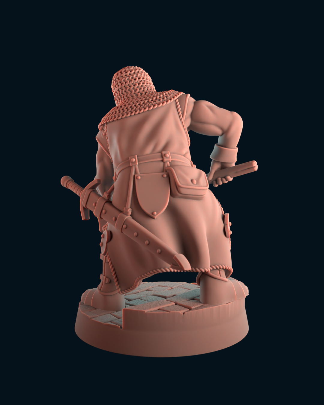 Male knight 1 by kool kiwi Miniatures