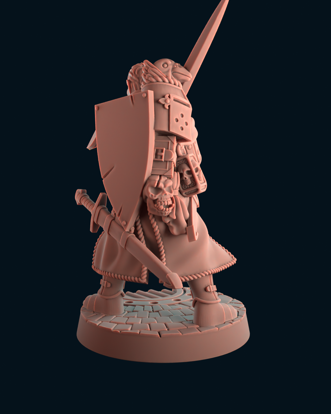 Male knight 2 by kool kiwi Miniatures