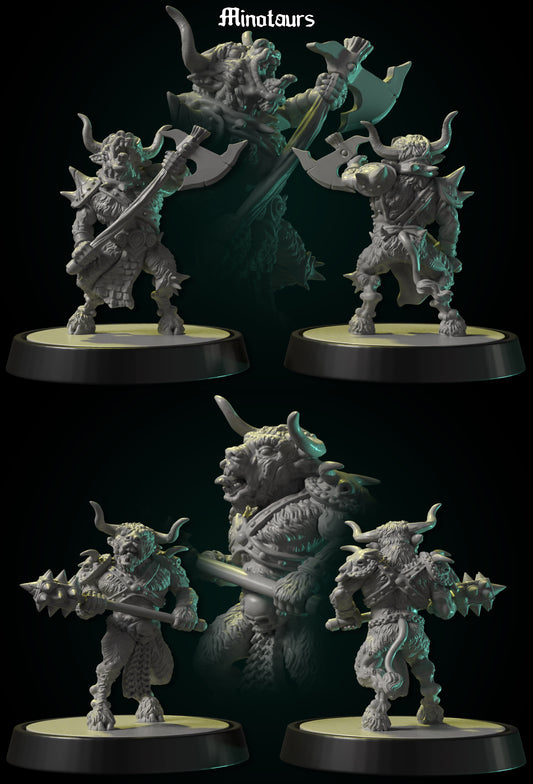 Minotaur Set by DDF Miniatures and Models